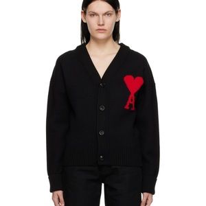 Ami Alexandre Mattiussi navy cardigan